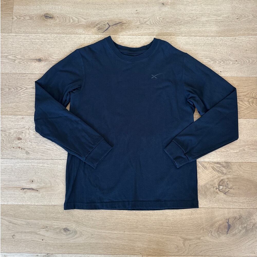 Space X - Official SpaceX Crew Neck Long Sleeve Tee in Black